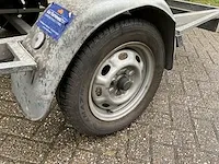 Aanhangwagen met steigermateriaal - afbeelding 3 van  12