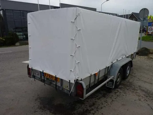Aanhangwagen pijnappel met huif - afbeelding 4 van  7