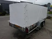 Aanhangwagen pijnappel met huif - afbeelding 4 van  7