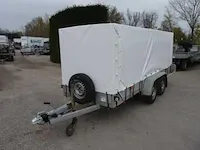 Aanhangwagen pijnappel met huif - afbeelding 7 van  7