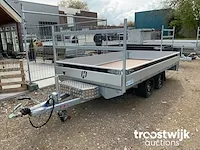 Aanhangwagen plateauwagen - afbeelding 1 van  10