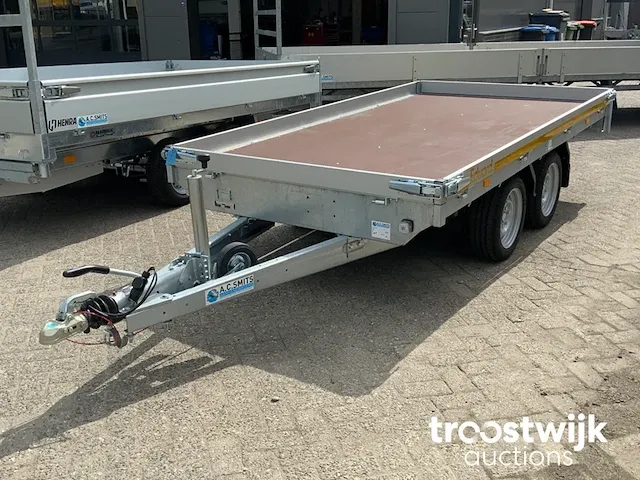 Aanhangwagen plateauwagen - afbeelding 1 van  9