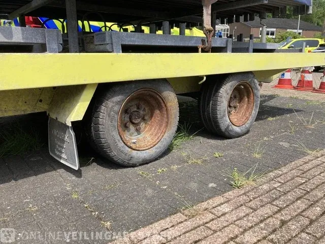 Aanhangwagen voorzien van calamiteitenschermen hapert, bouwjaar 2008 - afbeelding 13 van  27