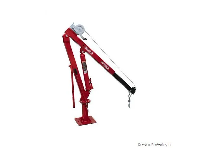 Aanhangwagenkraan zwaar + lier 900 kg - afbeelding 1 van  6