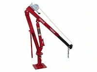 Aanhangwagenkraan zwaar + lier 900 kg
