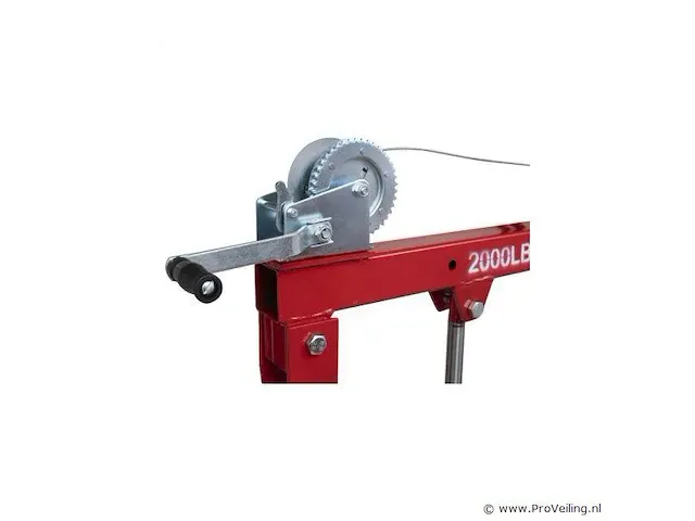 Aanhangwagenkraan zwaar + lier 900 kg - afbeelding 3 van  6