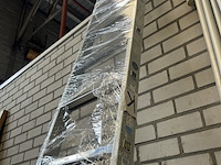 Aanlegladder met 12 treden met opstaande rand zarges, saferstep l 41362 - afbeelding 3 van  4