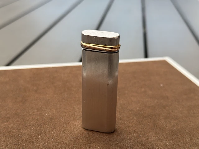Aansteker, cartier, zilver - afbeelding 1 van  6