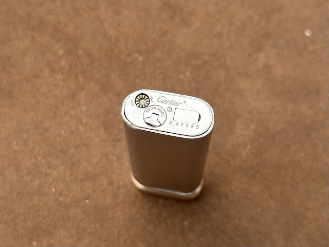 Aansteker, cartier, zilver - afbeelding 4 van  6