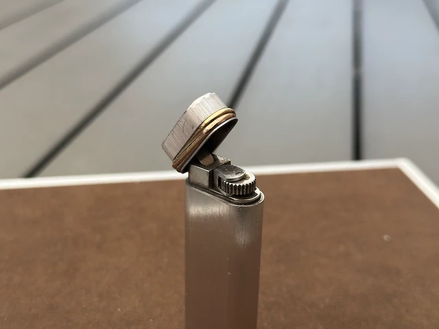 Aansteker, cartier, zilver - afbeelding 5 van  6