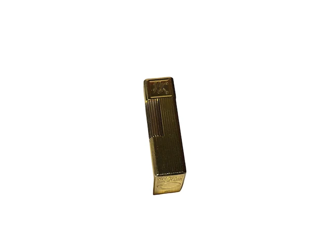 Aansteker st dupont , black laquer, goud, 2000 - afbeelding 3 van  5