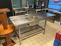 Aanvoer spoeltafel - afbeelding 1 van  7