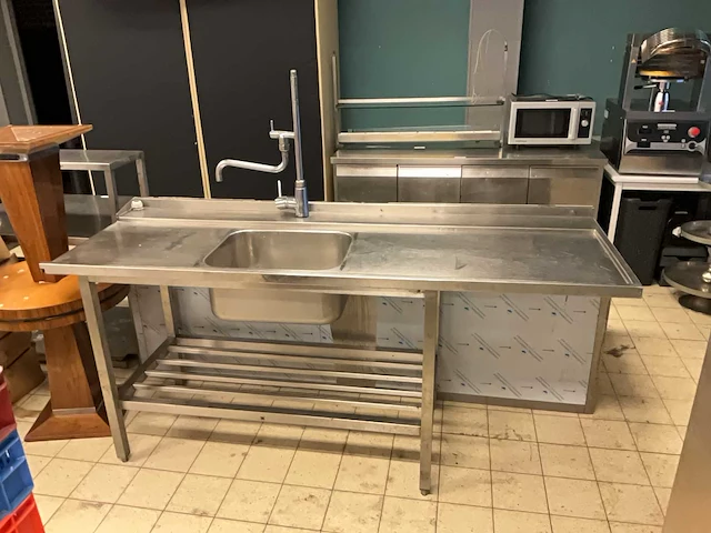Aanvoer spoeltafel - afbeelding 2 van  7
