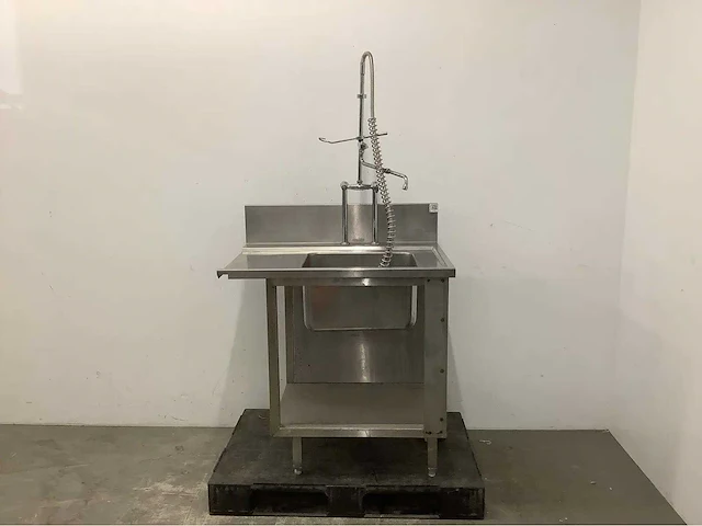 Aanvoertafel met spoelkraan - afbeelding 3 van  5