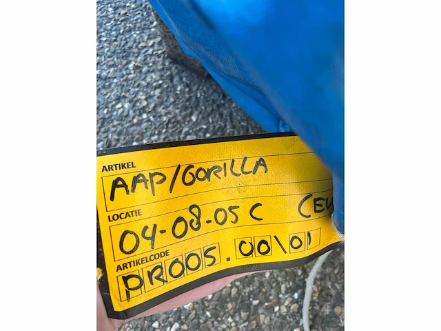 Aap / gorilla opblaasbaar - afbeelding 7 van  8