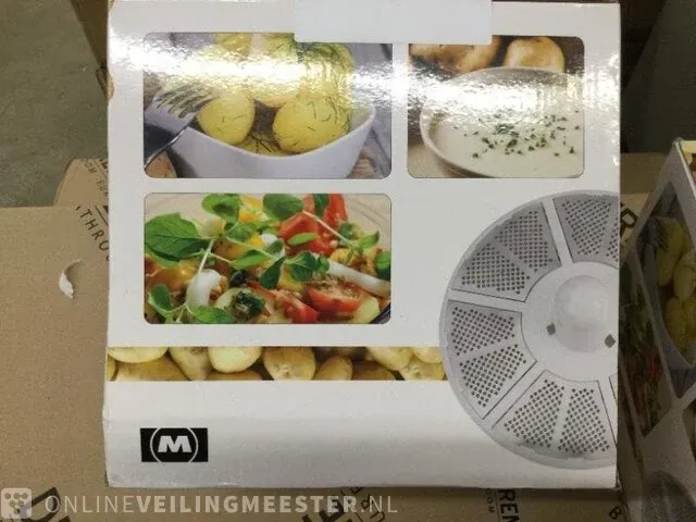 Aardappelschrapper elektrisch melissa , 16220007, wit - afbeelding 3 van  4