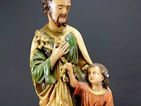 Aardewerk beeld jozef - afbeelding 3 van  5