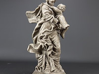 Aardewerk beeld maria met kind - afbeelding 1 van  5