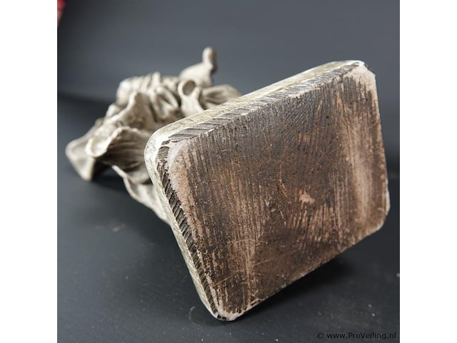 Aardewerk beeld maria met kind - afbeelding 5 van  5