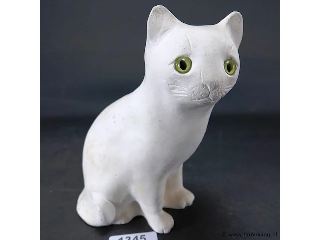 Aardewerk poes - afbeelding 1 van  5