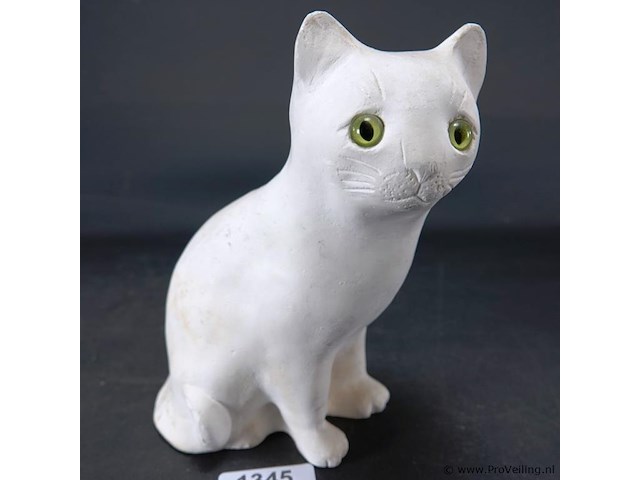 Aardewerk poes - afbeelding 1 van  5