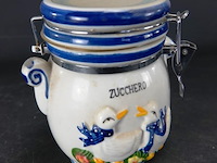 Aardewerk suikerpot - afbeelding 1 van  5