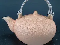 Aardewerk theepot - afbeelding 1 van  5