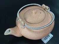 Aardewerk theepot - afbeelding 3 van  5