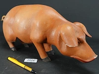 Aardewerk varken - afbeelding 1 van  5