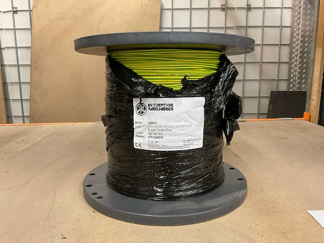 Aardingskabel 500 mtr - 6mm2 - groen/geel - afbeelding 1 van  8
