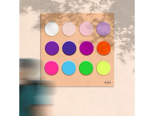 Ab gel nail polish set 12 neon kleuren - afbeelding 3 van  4