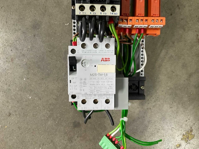 Abb - m25-t/m-1.6 - motorstarter module (5x) - afbeelding 5 van  6