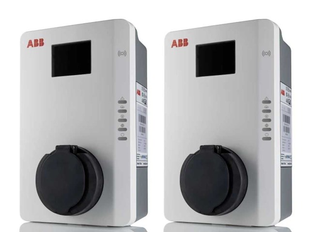 Abb - terra ac wall wallbox / laadpaal (2x) - afbeelding 1 van  10