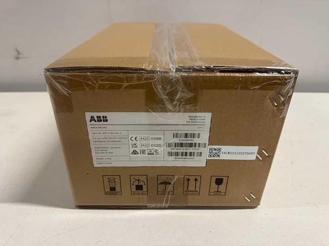 Abb - terra ac wall wallbox / laadpaal - afbeelding 9 van  10