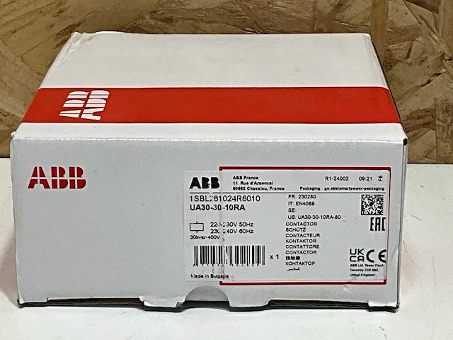 Abb 1sbl281024r8010 componenten magneetschakelaar - afbeelding 5 van  6