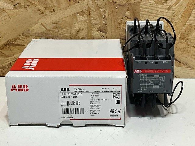 Abb 1sbl281024r8010 componenten magneetschakelaar - afbeelding 2 van  6