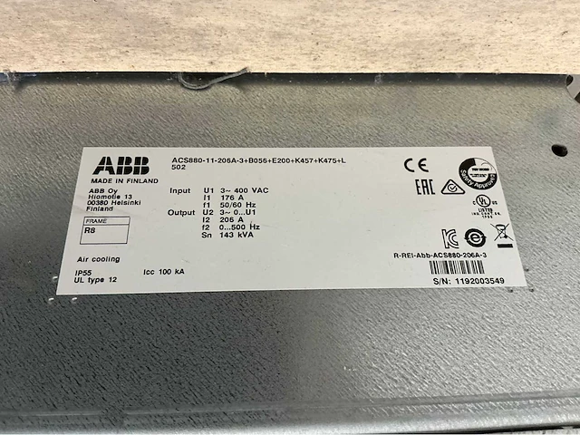 Abb acs omvormer - afbeelding 6 van  14
