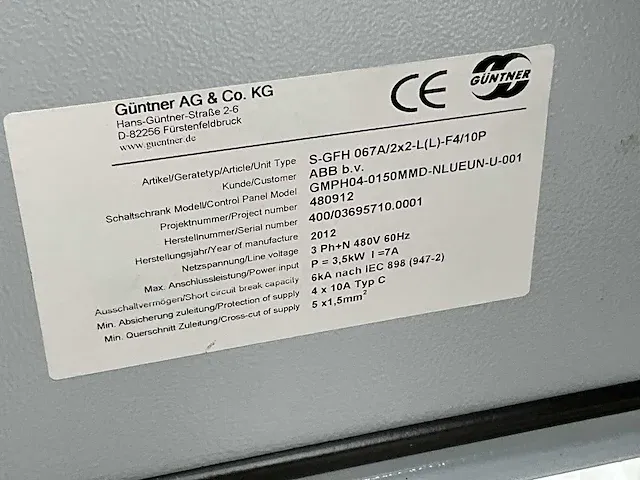 Abb elektromotor 1968 kw met frequentieregelaar 2050kw en luchtkoeler - afbeelding 7 van  39