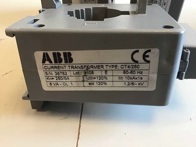 Abb / fuji diverse current transformers (5x) - afbeelding 3 van  8