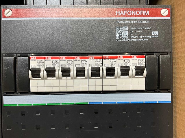 Abb hafonorm 1spf006952e1628 groepenkast - afbeelding 7 van  10