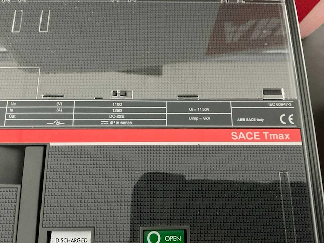 Abb sace tmax t7d1250pv vermogenschakelaat - afbeelding 4 van  6