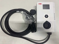 Abb wallbox / laadpaal - terra ac wall t2 3f 32a 4g met laadkabel 5 meter - afbeelding 2 van  6