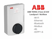 Abb wallbox / laadpaal - terra ac wall t2 3f 32a 4g - afbeelding 2 van  9