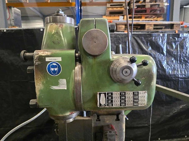 Abene - vhf 3 - universele freesmachine - afbeelding 7 van  12