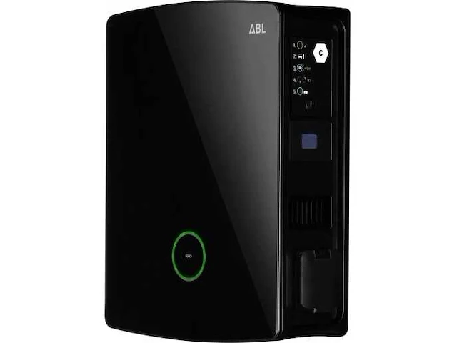 Abl wallbox em4 twin controller laadpaal met laadstopcontacten 22 kw - afbeelding 1 van  8