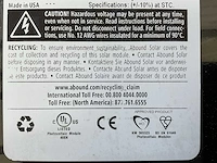 Abound solar ab1-70b zonnepaneel (50x) - afbeelding 15 van  15