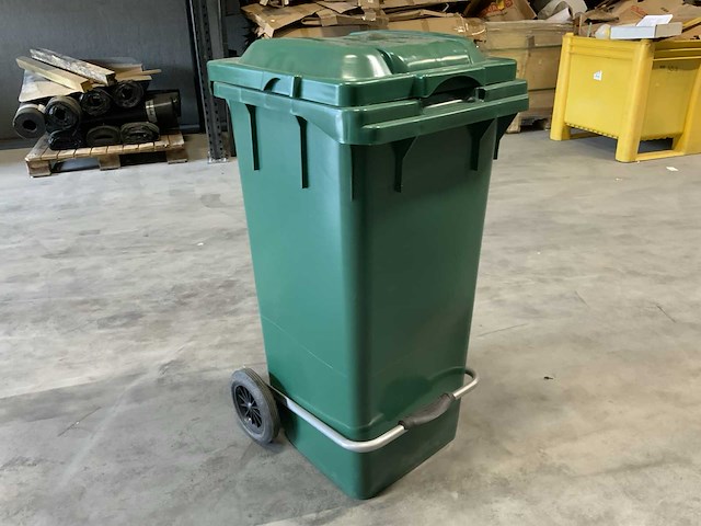 Aboxplast acp-302 afvalcontainer 120l met voetpedaal - afbeelding 1 van  6