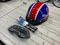 Abs motorhelm met bril (5x) - afbeelding 1 van  8