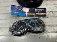 Abs motorhelm met bril (5x) - afbeelding 3 van  8