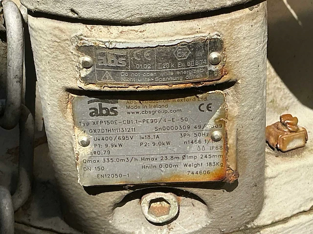 Abs xfp150e-cb1 pomp - afbeelding 3 van  4